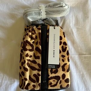 Aimee Kestenberg Black and Tan Crossbody Bag